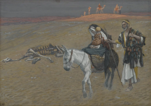 La fuite en Égypte, par James Tissot