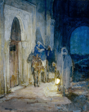 La fuite en Égypte par Henry Ossawa Tanner