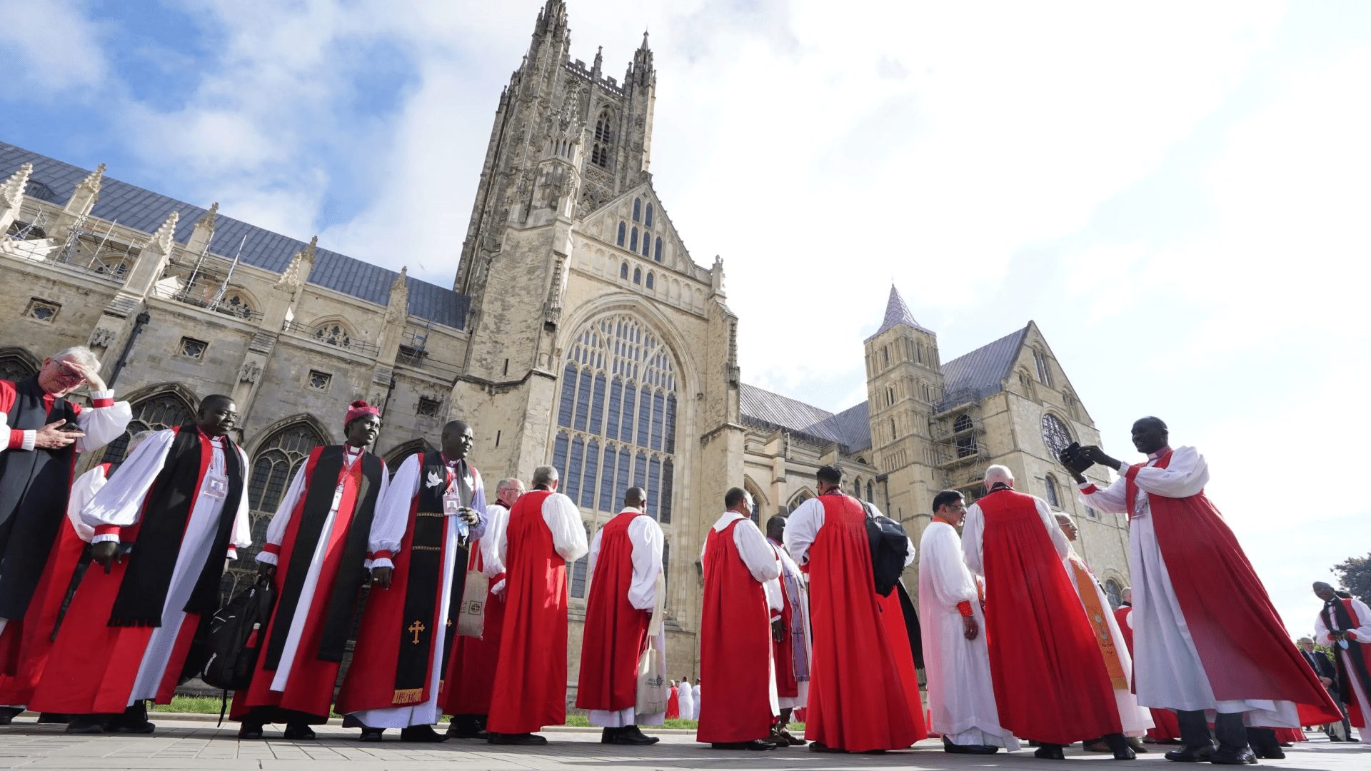 Des évêques anglicans du monde entier à la conférence de Lambeth en 2022.