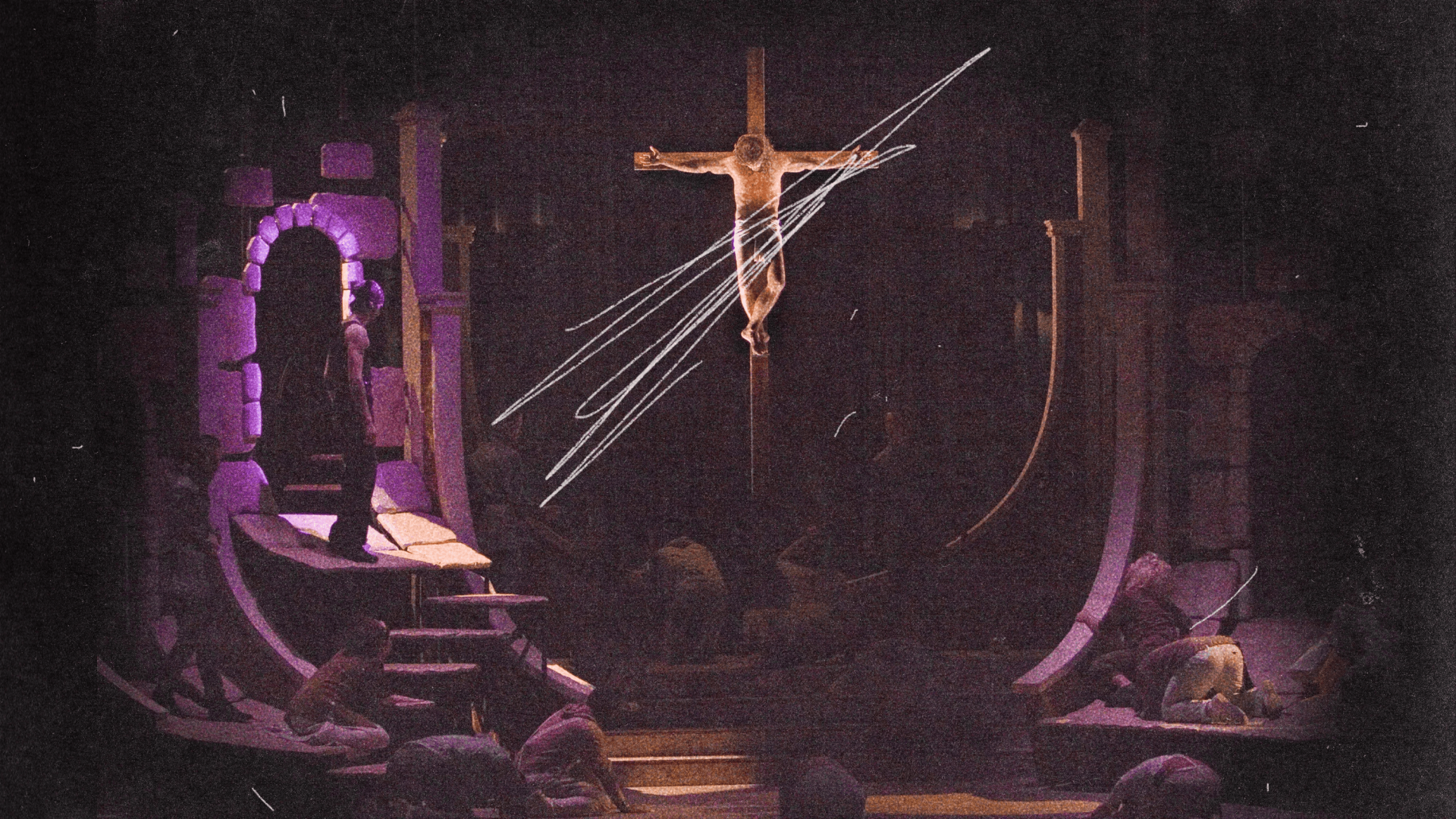 Photo d’une interprétation de Jesus Christ Superstar.