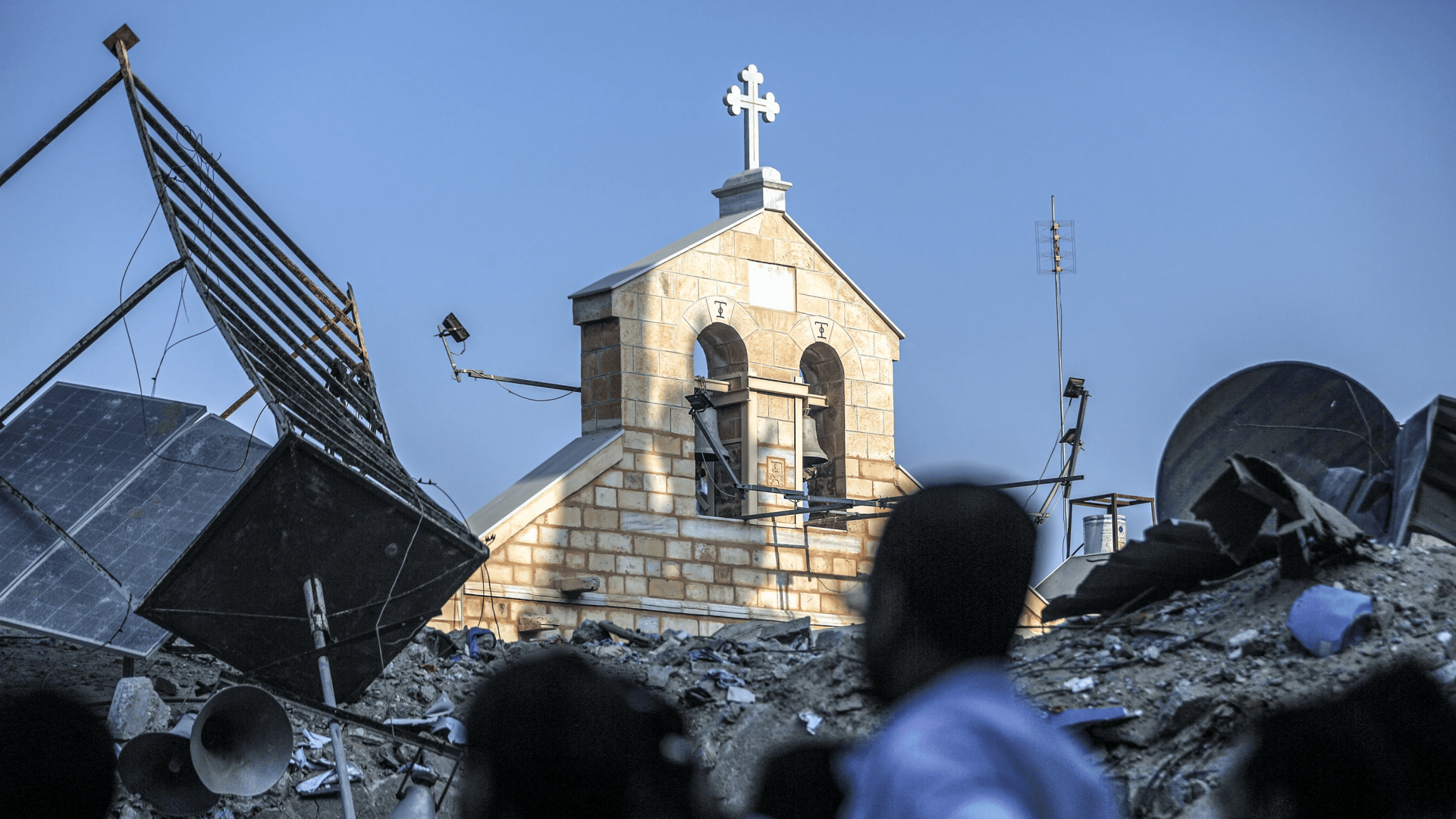 Église orthodoxe grecque Saint-Porphyre à Gaza.