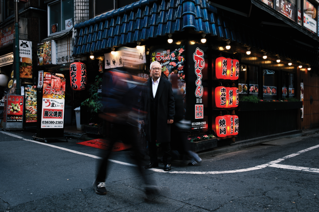 Boie Alinsod, Président du Conseil japonais des églises philippines, à Shinjuku, Tokyo.