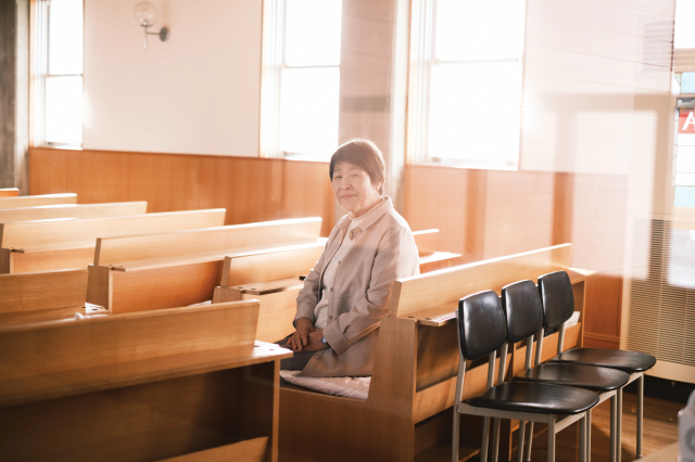 Mizuno Akiko, pasteure de la Gospel Church d’Ina, préfecture de Nagano