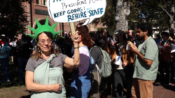 A USC professor protests the Trump compact on higher education.