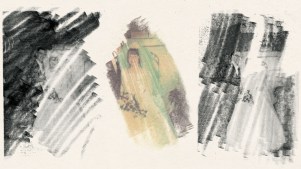 Sketch marks revealing family photos